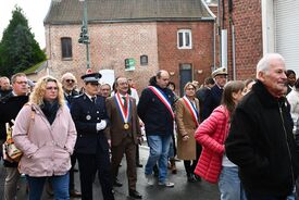 Défilé du 11 novembre 2024 dans les rues d'Aulnoy